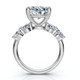 Certified 8.50Ct Oval Diamond Engagement Ring 14k Gold