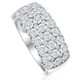 2 3/4Ct Lab Grown Diamond Wedding Ring 10k White Gold 2 3/4Ct Lab Grown Diamond Wedding Ring 10k White Gold