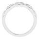 1/3 Ct Mens Lab Grown Diamond Wedding Ring White Gold Anniversary Band