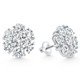 1.00 - 7.00 Ct T.W. Diamond Studs Screw Back Earrings 14k Gold Lab Grown
