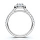 1 1/2Ct Halo Diamond Engagement Ring 14k Gold Lab Grown