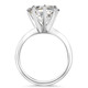 Certified 5Ct Heart Shape Solitaire Diamond Engagement Ring White Gold Lab Grown