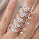 2 - 6Ct Heart Shape Diamond Engagement Ring 14k Gold or Platinum Lab Grown