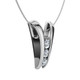 1/2Ct Three Stone Diamond Pendant Gold Women's 18" Necklace Lab Grown