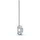 1/2Ct Diamond Pendant Women's Necklace 14k Gold Lab Grown