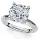 Certified 2.60Ct Solitaire Diamond Engagement Ring Gold or Platinum Lab Grown