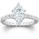 2 1/2Ct Marquise Lab Grown Diamond Engagement Eternity Ring