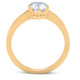 1 1/2 Ct Solitaire Diamond Micro Prong Engagement Ring 14k Yellow Gold Lab Grown 1 1/2 Ct Solitaire Diamond Micro Prong Engagement Ring 14k Yellow Gold Lab Grown