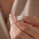 1ct Round Diamond Solitaire Engagement Ring Lab Grown