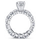 9 1/2ct Diamond Eternity Engagement Ring Wedding Set 14k White Gold Lab Grown 9 1/2ct Diamond Eternity Engagement Ring Wedding Set 14k White Gold Lab Grown