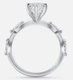 Certified 1 1/2 - 7 1/2Ct Marquise Diamond Engagement Ring 14k Gold Lab Grown
