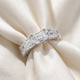 5.10Ct Emerald Cut Diamond 5 Stone Wedding Anniversary Ring 14k Gold Lab Grown