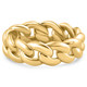 Mens Solid Heavy 8mm 14k Gold Cuban Link Ring