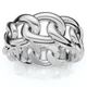 Mens Solid Heavy 8mm 14k Gold Cuban Link Ring