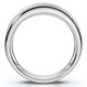 Men's 5/8Ct Diamond 6-Stone Polished Wedding Ring Lab Grown 10k Gold