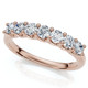 1/2Ct Diamond Wedding Ring Gold U Prong Lab Grown