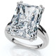 Certified 7Ct Radiant Cut Diamond Engagement Ring 14k Gold Lab Grown