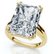 Certified 7Ct Radiant Cut Diamond Engagement Ring 14k Gold Lab Grown