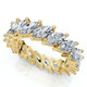 3Ct Marquise Diamond Eternity Ring 14k Gold Lab Grown