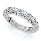 2 1/3Ct Bar Set Diamond Lab Grown Eternity Ring 14k Gold