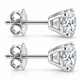 VS .65ct Diamond Studs 14K White Gold Lab Grown