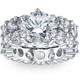 9 1/2Ct TW Diamond Eternity Engagement Wedding Ring Set 14k White Gold Lab Grown 9 1/2Ct TW Diamond Eternity Engagement Wedding Ring Set 14k White Gold Lab Grown
