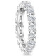 3Ct Diamond Eternity Wedding Ring Lab Grown Diamonds 14k White Gold 3Ct Diamond Eternity Wedding Ring Lab Grown Diamonds 14k White Gold
