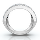 3 1/2Ct Diamond Wedding 11mm Wide Anniversary Ring 14k Gold Lab Grown