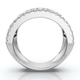 3 1/2Ct Diamond Wedding 11mm Wide Anniversary Ring 14k Gold Lab Grown