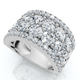 3 1/2Ct Diamond Wedding 11mm Wide Anniversary Ring 14k Gold Lab Grown