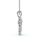 Diamond Heart Pendant 1/4Ct 10k Gold Lab Grown