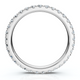 1 Ct Diamond Wedding Eternity Ring Lab Grown 14k White Gold