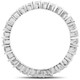 Round Brilliant Cut 1.00 ctw Diamond Platinum Eternity Band