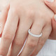 2 Ct Lab Grown Diamond Eternity Ring Womens Wedding Band 14k White Gold