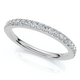 3/8Ct Diamond Eternity Ring 14k Gold or Platinum Lab Grown