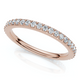 3/8Ct Diamond Eternity Ring 14k Gold or Platinum Lab Grown