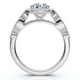 Certified 1 1/3Ct Diamond Round Engagement Ring 14k Gold or Platinum Lab Grown