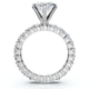 Certified 4.40Ct Marquise Eternity Engagement Ring 14k Gold or Pt Lab Grown