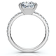 Certified 2 1/3Ct Princess Cut Diamond Engagement Ring 14k Gold or Pt Lab Grown