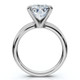 Certified 5Ct Cushion Solitaire Diamond Engagement Ring Lab Grown