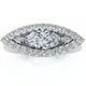 1Ct Marquise Katseye Diamond East to West Ring Gold Lab Grown
