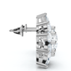 Certified 6 1/2 Cttw Amanda Lab-Grown Diamond Earrings in 10K Gold