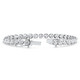 8.80Ct Diamond Angelica Tennis Bracelet 14k Gold 7" Lab Grown