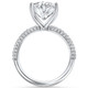 Certified 3.44Ct Cassidy Radiant Cut Diamond Engagement Ring 14k Gold Lab Grown