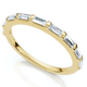 1/2Ct Baguette Diamond Anniversary Stackable Band 14k Gold or Platinum Lab Grown