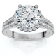 2 1/3Ct Diamond Waverly Lab Grown Engagement Ring White, Yellow or Rose Gold
