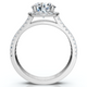 2 1/3Ct Diamond Waverly Lab Grown Engagement Ring White, Yellow or Rose Gold