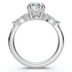 1 3/4Ct Oval Diamond Nadia Engagement Ring 14k Gold or Platinum Lab Grown