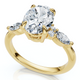 1 3/4Ct Oval Diamond Nadia Engagement Ring 14k Gold or Platinum Lab Grown