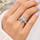 Certified 3Ct Princess Cut Diamond Solitaire Engagement Ring 14k or Pt Lab Grown